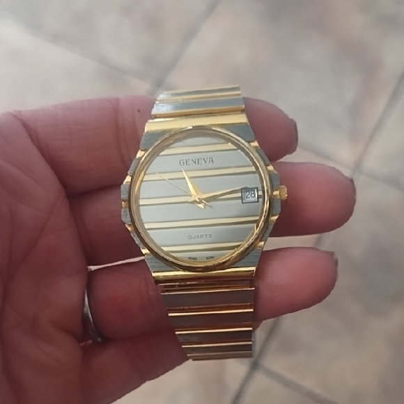 Geneva Gold and Silver Women's Watch - Picture 2 of 4